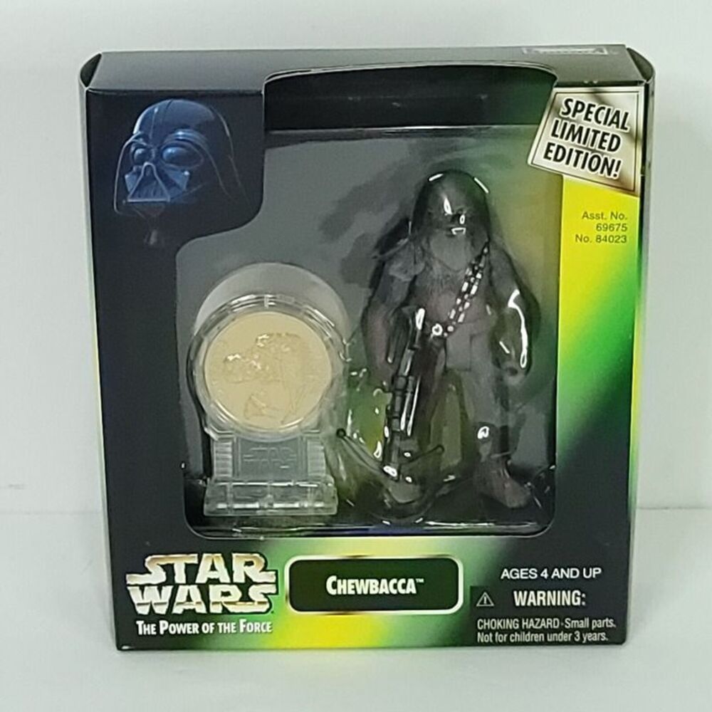Chewbacca 1998 New Millennium Minted Coin STAR WARS Power of the Force NEW